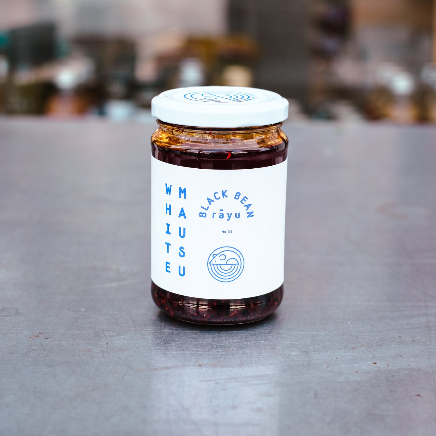 White Mausu - Peanut / Black Bean Rāyu