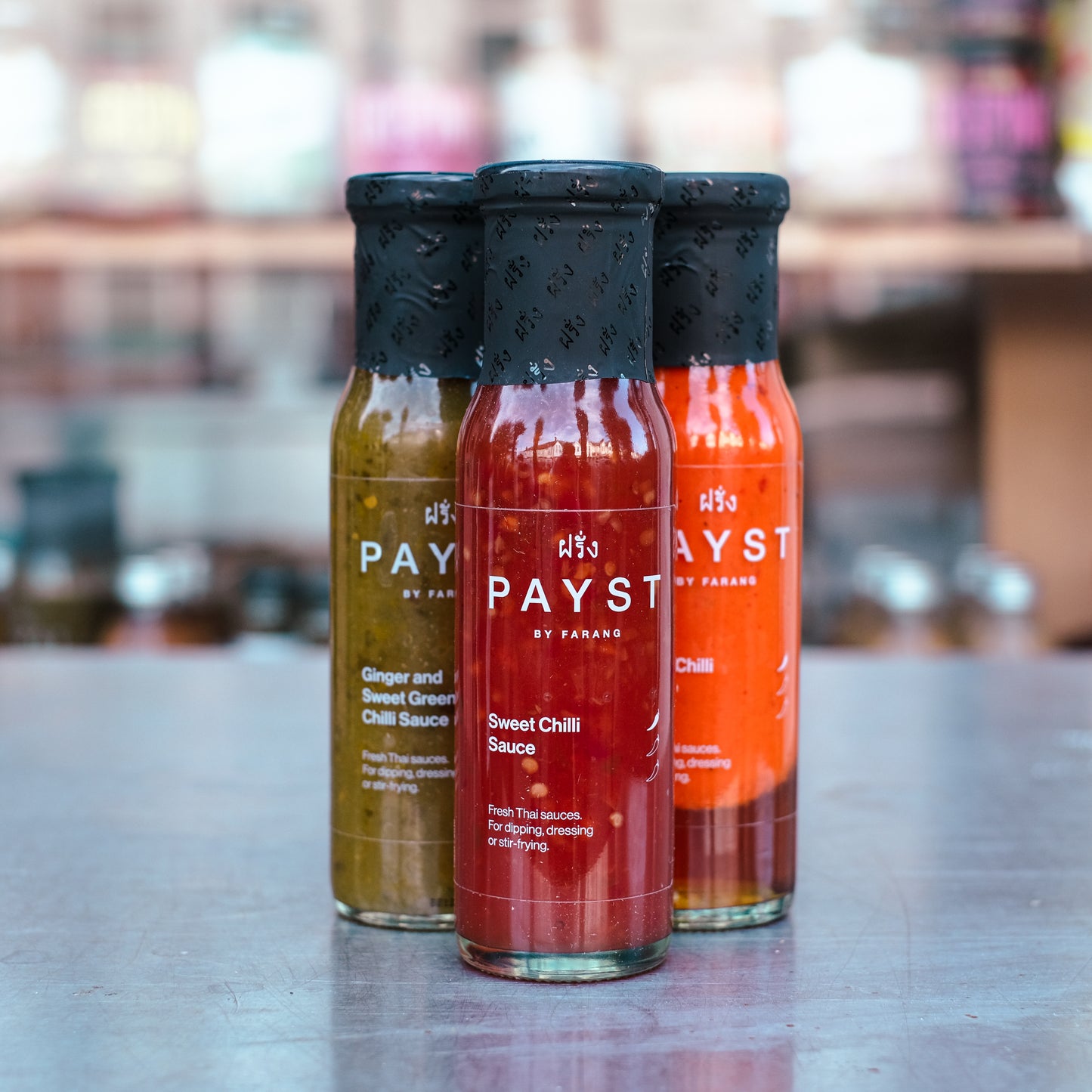 Thai Chilli Sauces by PAYST / Farang