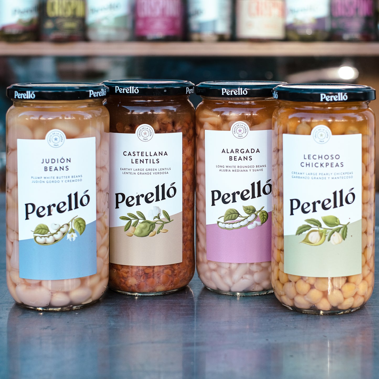Perello Jar Beans, Chickpeas and Lentils