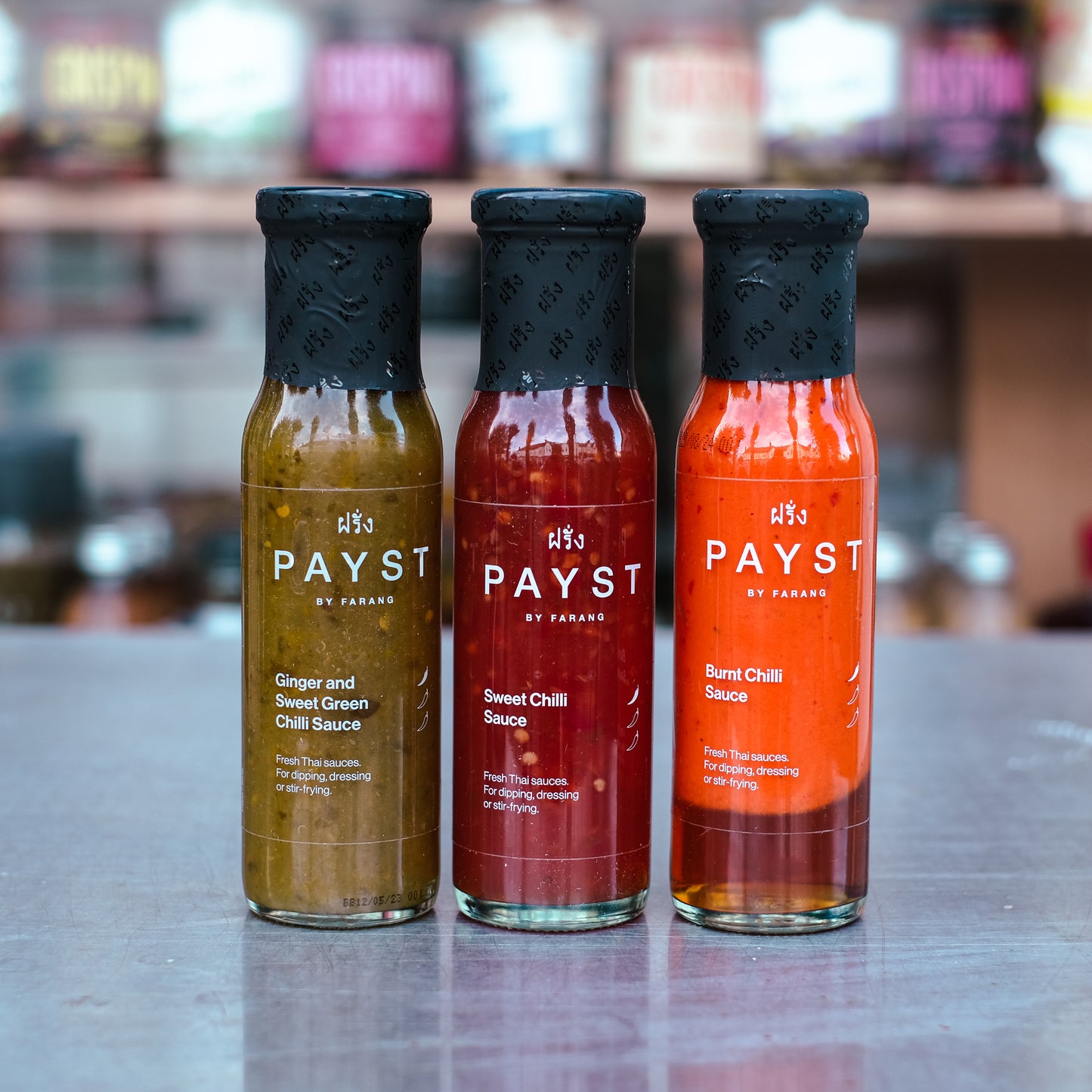 Thai Chilli Sauces by PAYST / Farang