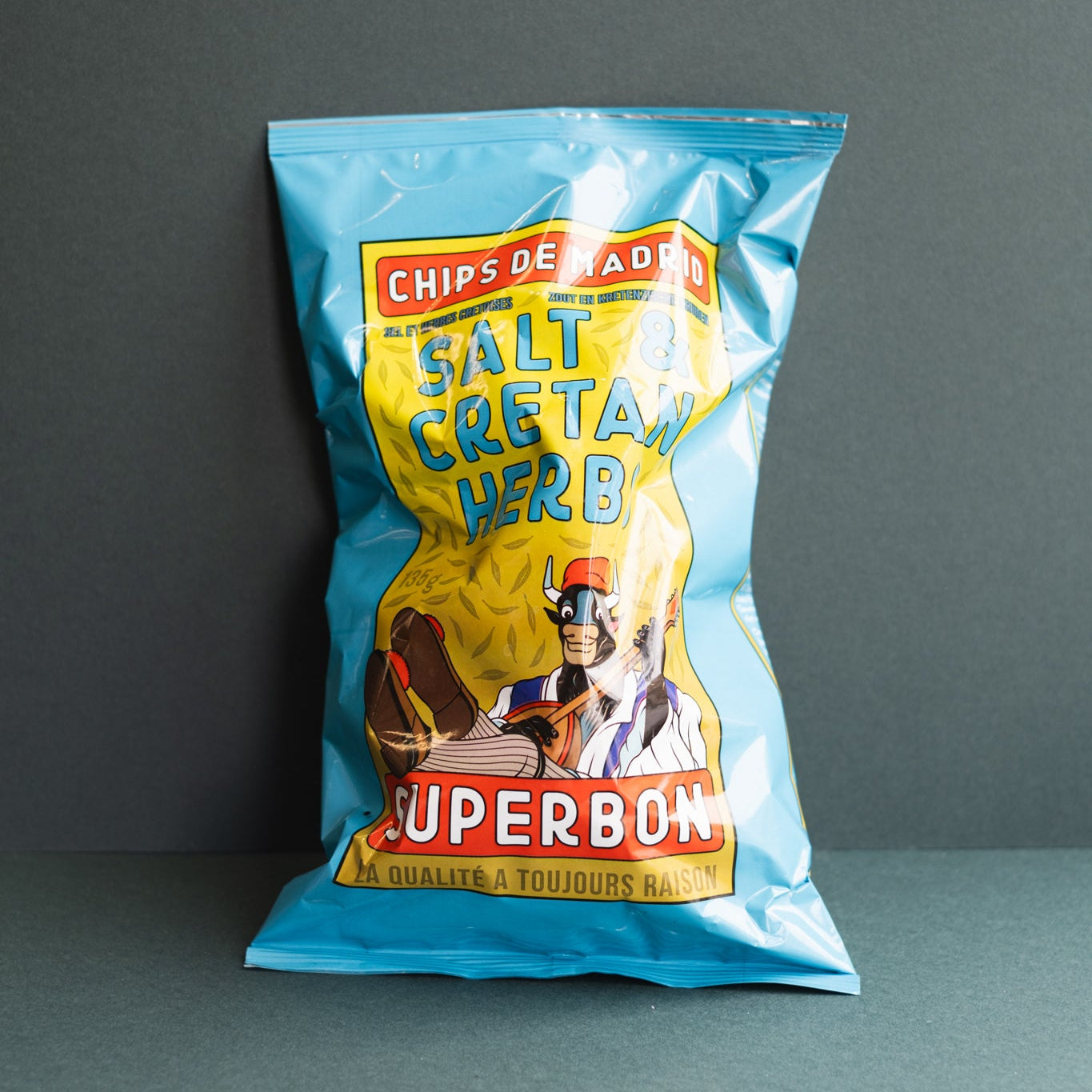 Salt & Cretan Herbs Crisps by Superbon