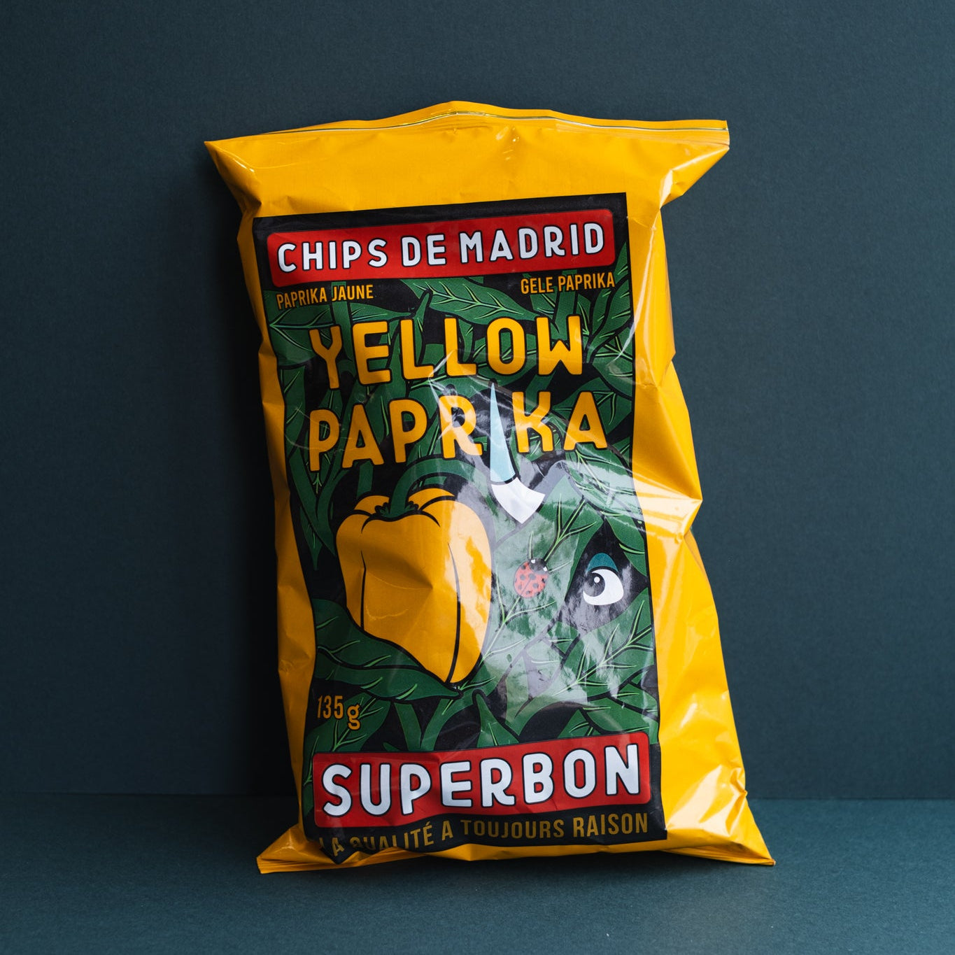 Yellow Paprika Crisps by Superbon