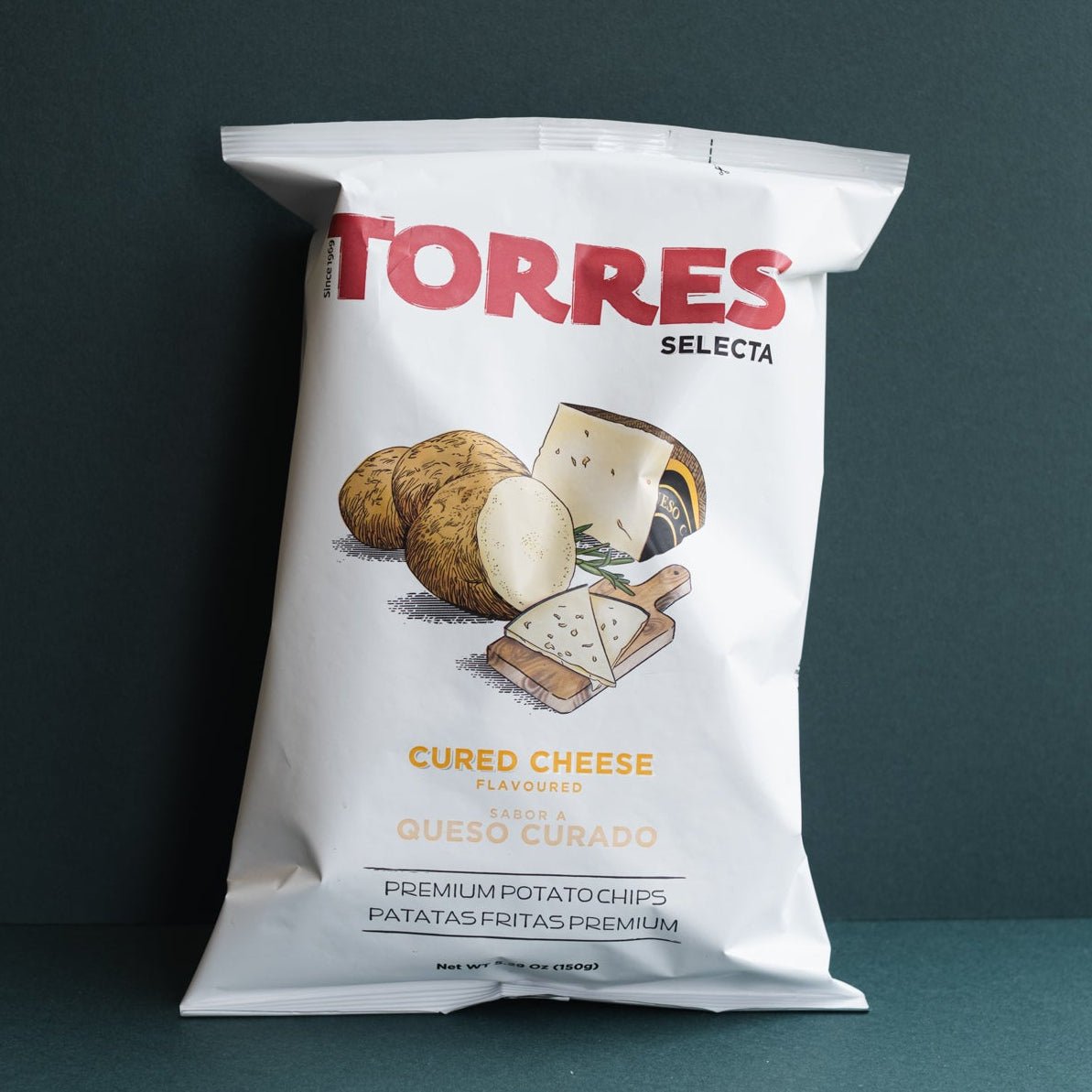 Cured Cheese Crisps by Torres