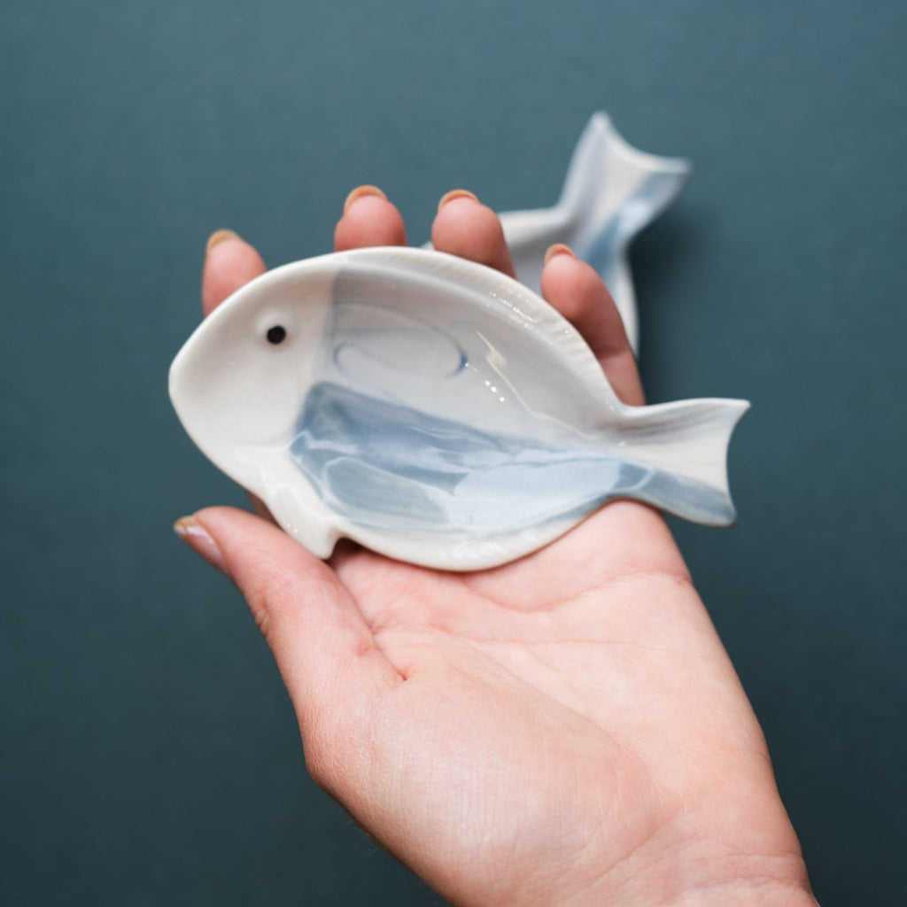 Mini Decorative Trinket Fish Dish
