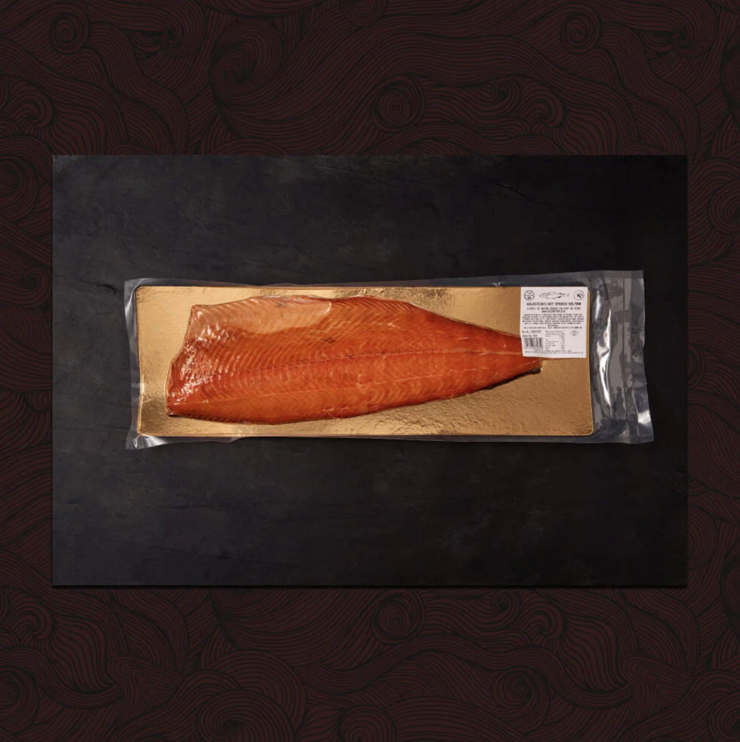 Whole Side Hot Smoked Salmon by Goldstein