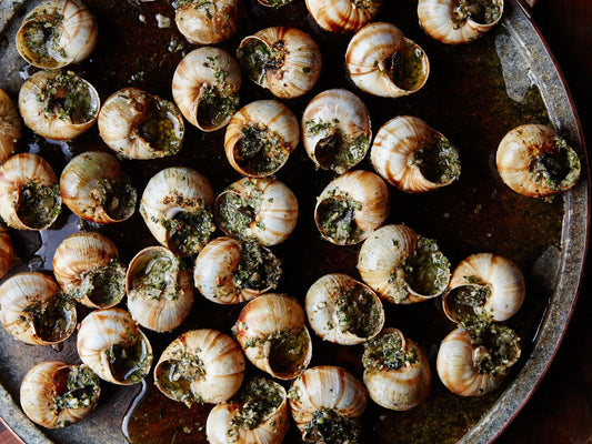 Escargot Tray (Snails in Garlic Butter)