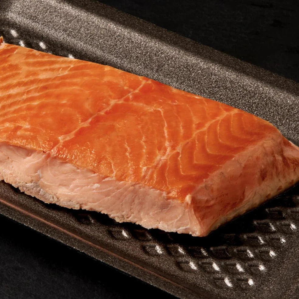 Hot Smoked Salmon Portion by Goldstein
