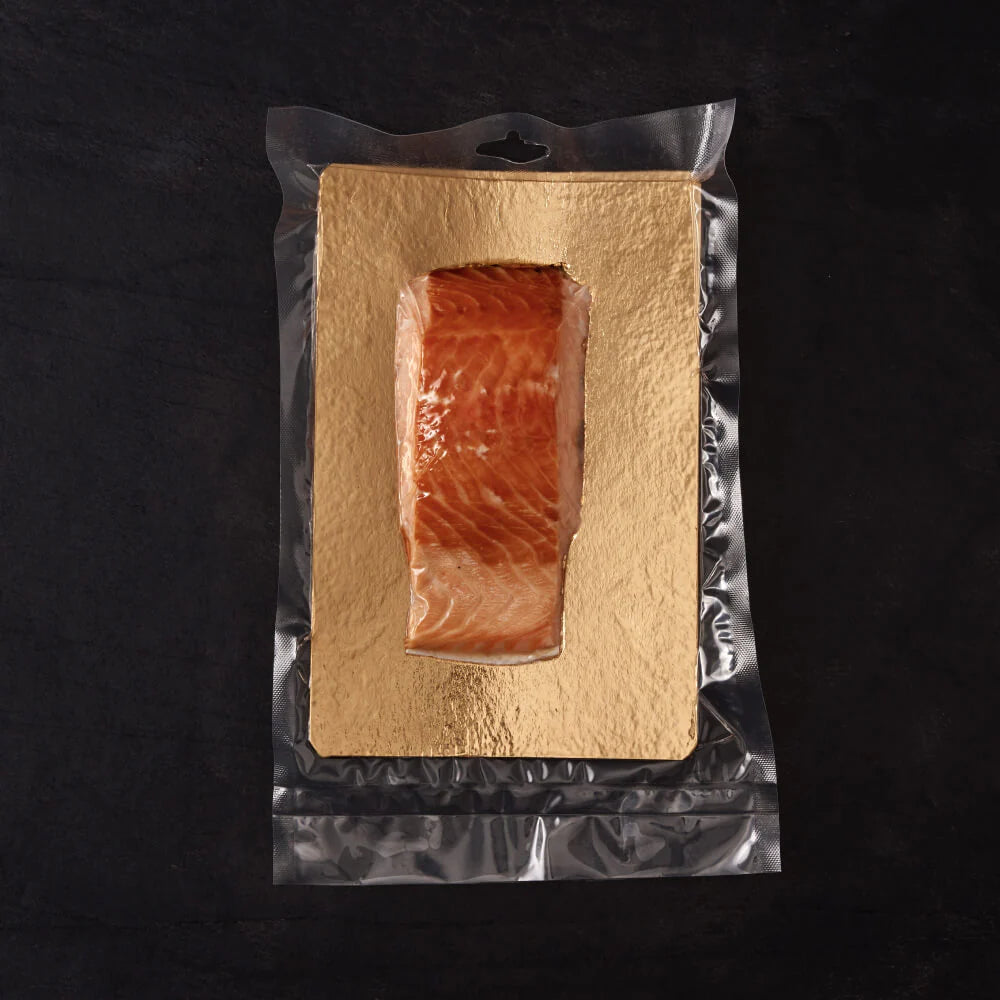 Hot Smoked Salmon Portion by Goldstein
