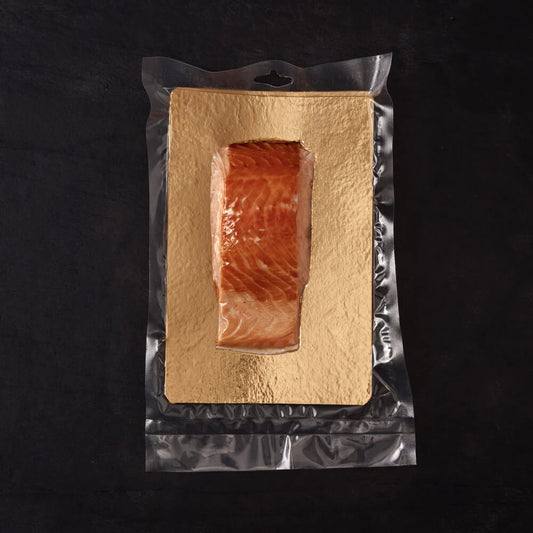 Hot Smoked Salmon Portion by Goldstein